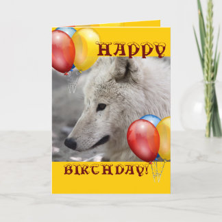 Carte JEUX OEIL loup hibou animal de loup