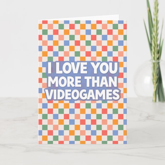Carte Jeux vidéo (Devant)