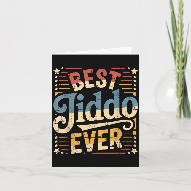 Carte Jiddo ever  (Devant)