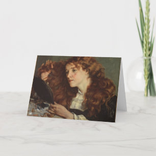 Carte Jo, la belle irlandaise (par Gustave Courbet)