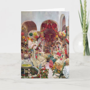 Carte Joaquín Sorolla- Séville, la danse