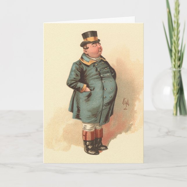 Carte Joe (Le Gros Garçon) Kyd, Dickens The Pickwick Pap (Devant)