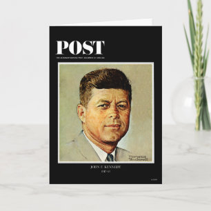 Carte John F. Kennedy DANS MEMORIAM