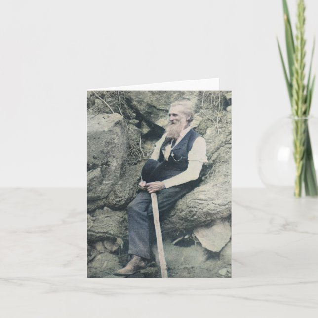 Carte John Muir - écrivain (Devant)