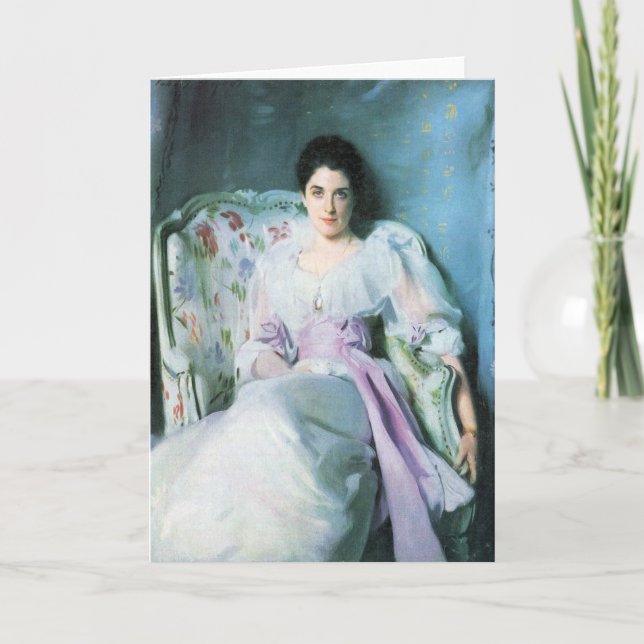 Carte John Singer Sargent - Madame Agnew (Devant)