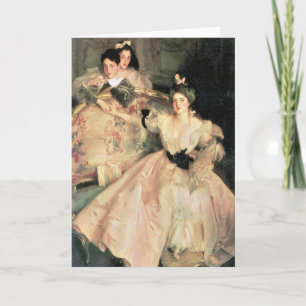 Carte John Singer Sargent - Mme Karl Meyer et son enfant