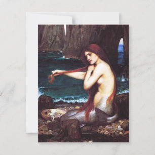 Carte John William Waterhouse Mermaid