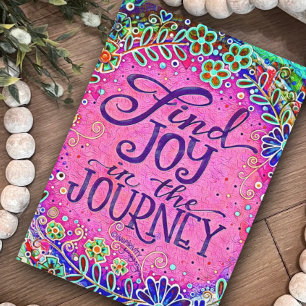 Carte Joie dans le voyage Plutôt rose Inspirant Floral