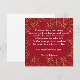 Carte Joie de Noël