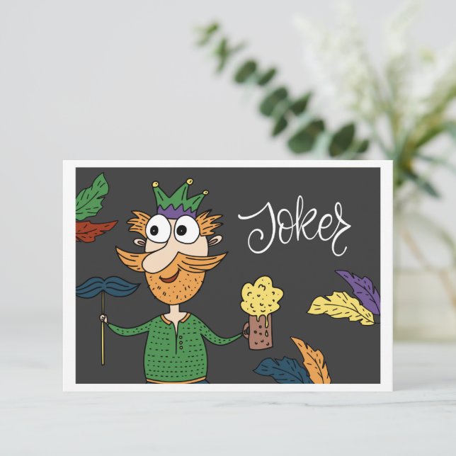 Carte Joker (Debout devant)