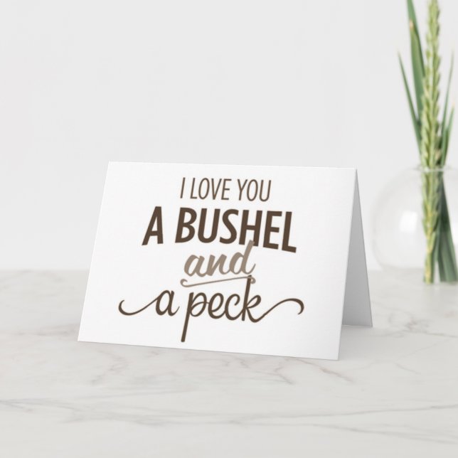 CARTE JOLI ANNIVERSAIRE ***À MON MARI*** (Devant)