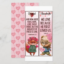 Joli Christian Love Bible Verses Enfants Signet