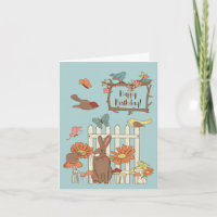 Joli Cottagecore Oiseaux et animaux Anniversaire