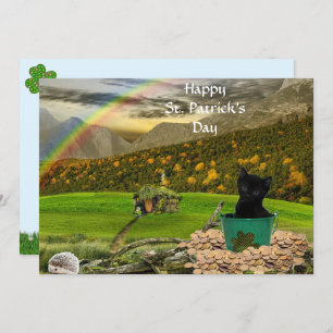 Carte Joli Jack La Saint Patrick du Chat