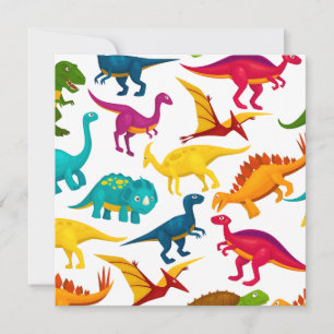 Carte Joli mignon Dino