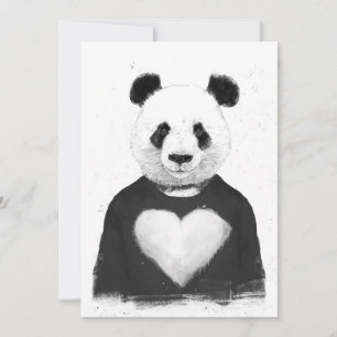 Carte Joli panda