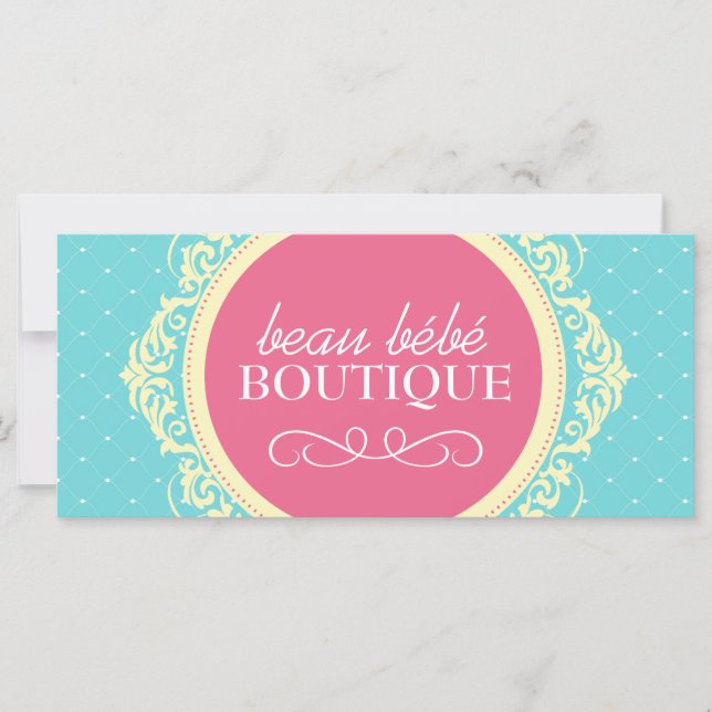 CARTE JOLIE BÉBÉ BOUTIQUE CADEAU CERTIFICAT (Devant)