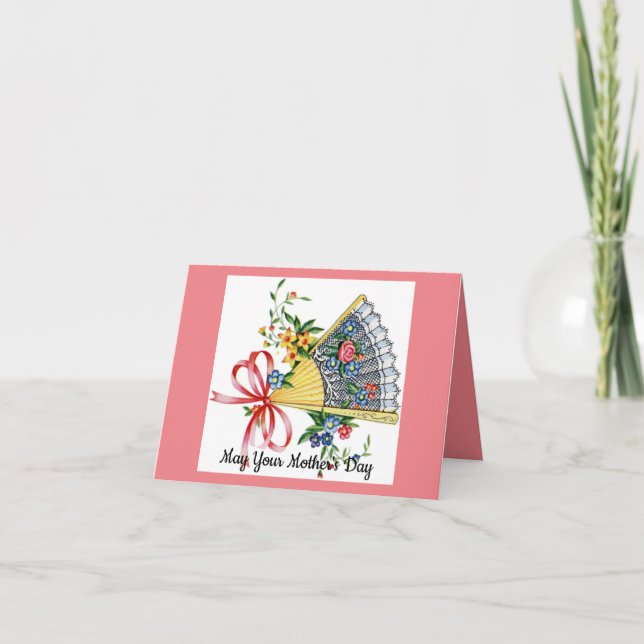 Carte Jolie fête des mères de fans (Devant)