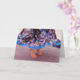 Carte Jolie Jupe Et Pieds De Danse Se Font Bien