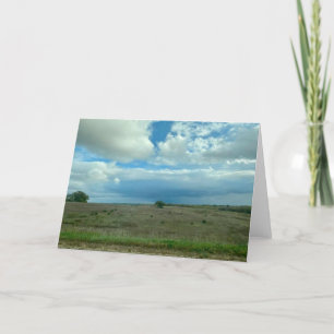 Carte Jolie photographie du paysage garder le contact
