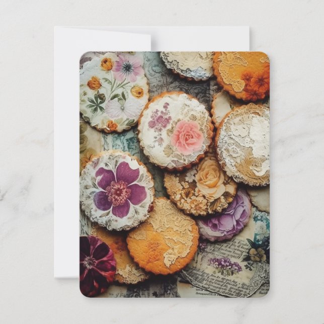 Carte Jolies biscuits à sucre (Devant)