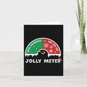 Carte Jolly Mètre Bah Humbug To Ho Ho Ho Anti Christmas