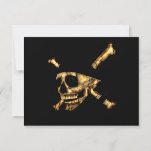 Carte Jolly roger #1 brûlé