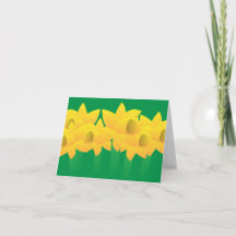 Jonquilles jaunes enjouées