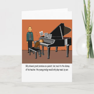 Carte Jouer De La Musique Par Oreille