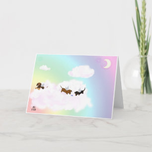 Carte Jouer Sur Le Pont Arc-En-Ciel