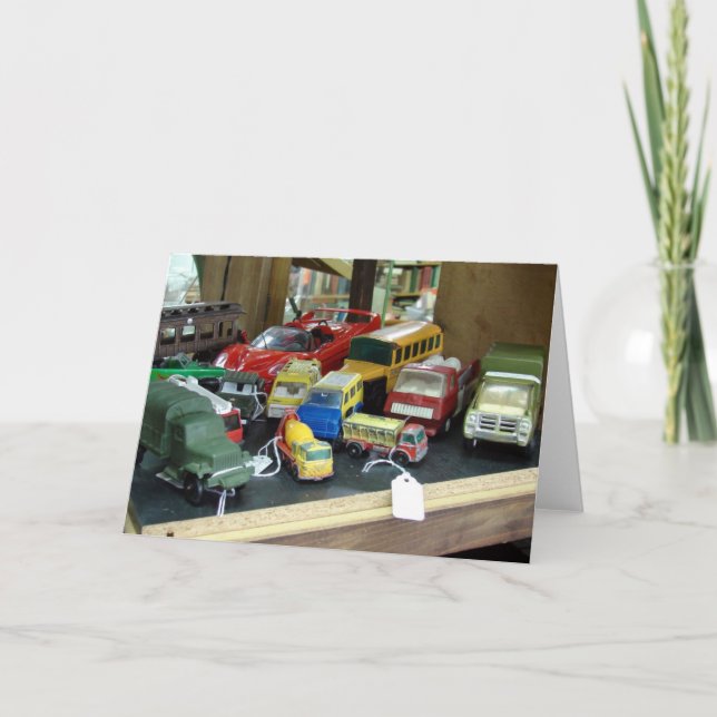 Carte Jouets vintages à vendre (Devant)