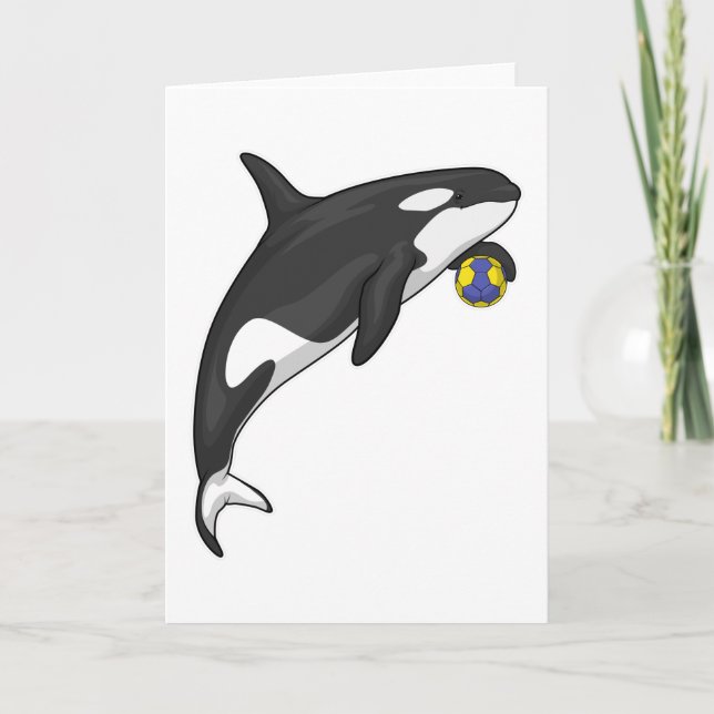 Carte Joueur de handball Orca Handball (Devant)
