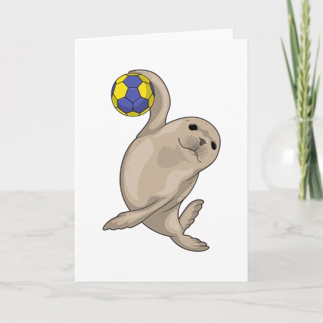 Carte Joueur de handball Seal Handball (Devant)