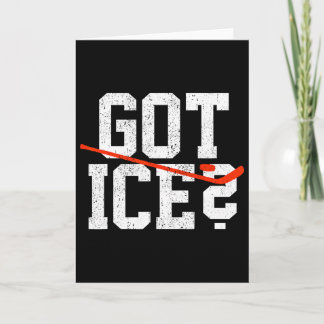 Carte Joueur de hockey sur glace a obtenu du shinny sur 