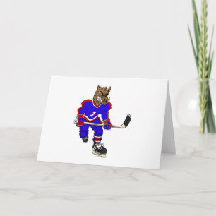 Carte Joueur de hockey Wild Boar