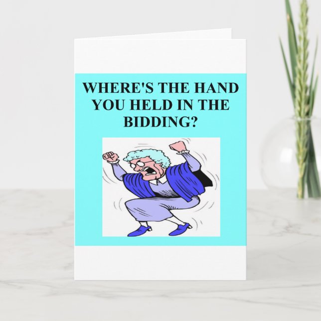 Carte joueur de jeu de passerelle dupliqué (Devant)