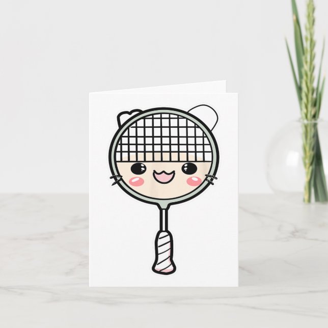 Carte Joueur de la navette visage de la raquette de Badm (Devant)