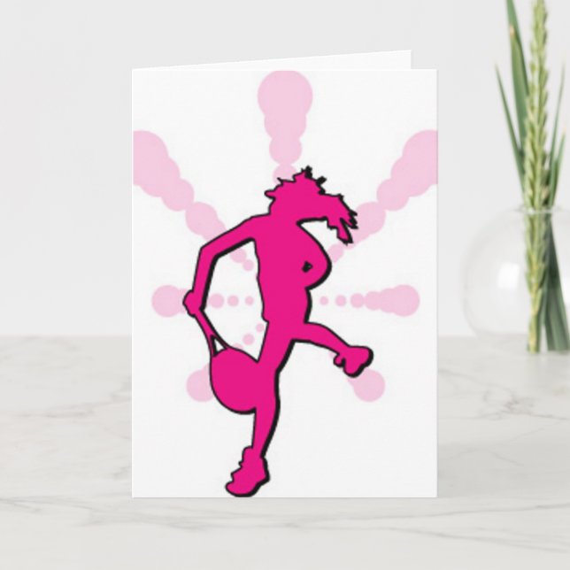 Carte Joueur de tennis (Devant)