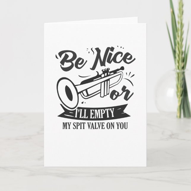 Carte Joueur de trompettes (Devant)