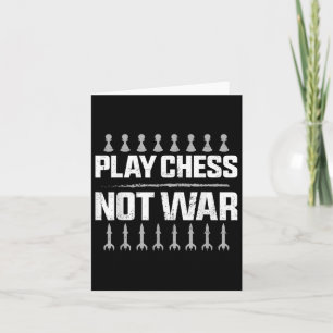 Carte Joueur d'échecs Pièce Jouer Vintage Échecs Pas de 