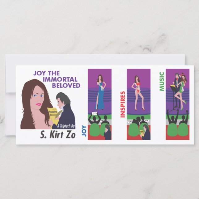 CARTE JOUEZ À L'IMMORTAL AIMÉ (Devant)