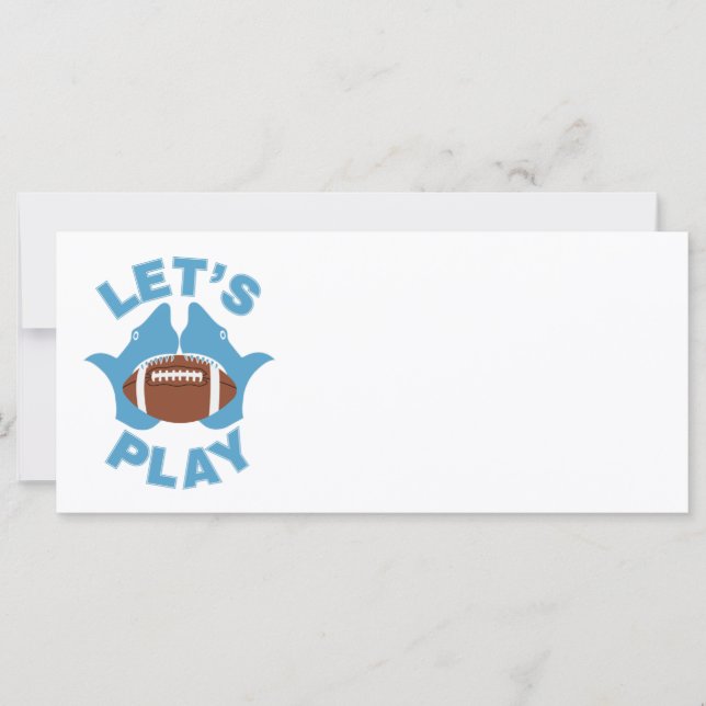 Carte Jouons au football (Devant)
