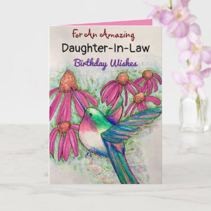 Carte Jour d'anniversaire de la belle-fille Extraordinai