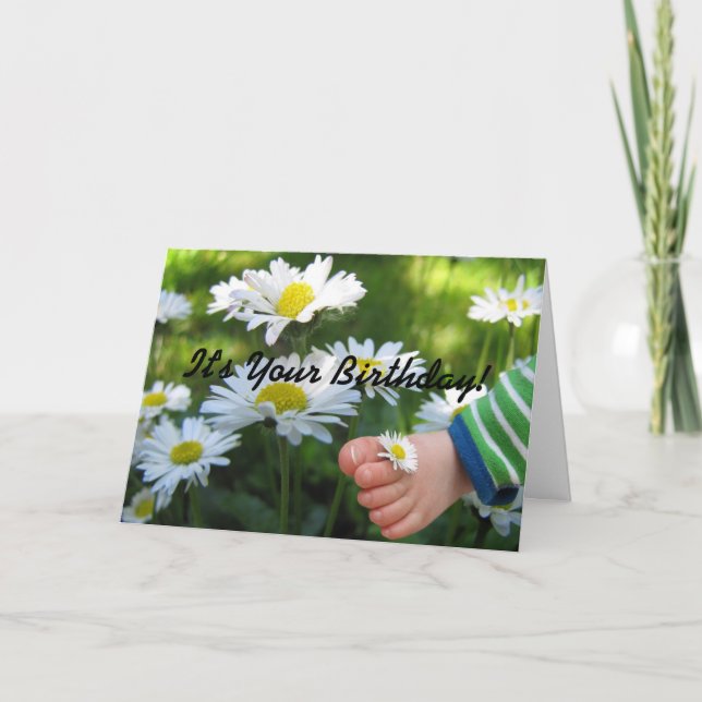 Carte Jour d'anniversaire des jetons (Devant)