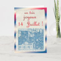 Jour de bastille heureux
