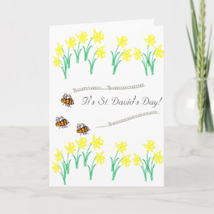 Carte Jour de BuzzAboutBees St David heureux