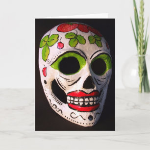 Carte Jour de fraise du masque mort