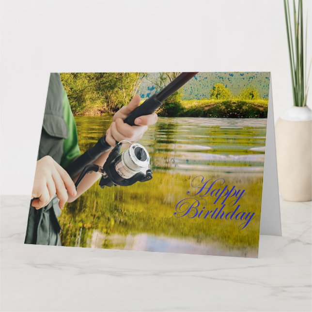 Carte Jour de la pêche (Devant)