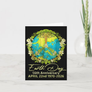 Carte Jour de la Terre 2026 56e anniversaire Jour de la