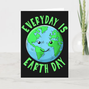 Carte Jour de la Terre Chaque Jour Les Enfants Sauvent L